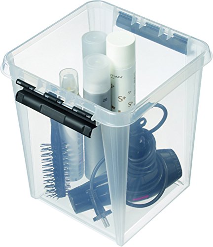 ORTHEX Smart Store Classic 13 / 6 Stück Aufbewahrungsboxen mit Clip-Verschluss im SET, inkl. Beschriftungsetiketten - 6