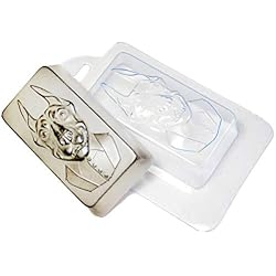 1pc Sir Perro En Fumar Traje de Hipster Gran Danés Rectángulo de Plástico Fabricación de Jabón en el Molde de Regalo para Ella Para Él Molde 90x50x25mm