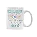 Produktbild Floral Good Sayings Mug TOGETHER FOREVER NEVER APART MAYBE IN DISTANCE BUT NEVER AT HEART 11oz-Gift For Men & Women Present Idea For Dad,Mom,Husband,Wife,Boyfriend,Girlfriend,Coworkers