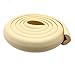 D-Mcark Kid Baby Safety Protection Products Wall Furniture Table Rubber Foam Corner Edge Cushion Bumpers Guards Protector Tape White Beige 2M 6.5ft