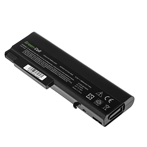 Green Cell® Extended Serie TD06 TD09 Laptop Akku für HP EliteBook 6930p 8440p 8440w ProBook 6450b 6540b 6550b 6555b Compaq 6530b 6730b 6735b (9 Zellen 6600mAh 10.8V Schwarz) - 3