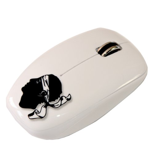 Preisvergleich Produktbild Keyouest Optische Maus Korsika, kabellos, Weiß