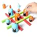 Produktbild 0Miaxudh 12 Stücke Gobblet Spielzeug, Cartoon Gobblet Gobblers Schachbrett Spiel Interaktive Kinder Kinder Spielzeug