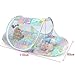 Baby Cot Bed Canopy Mosquito Net Infant Portable Travel Bed Crib Mosquito Bug Net (Green)