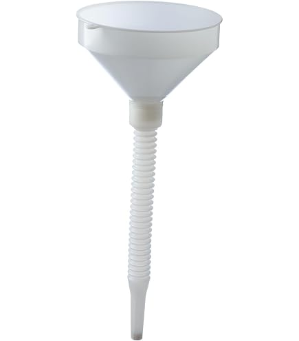 Imbuto Flessibile Sakura SS4614 Da 140 Mm - In Plastica Resistente Con Beccuccio Rimovibile, Maniglia Laterale, Ideale Per Trasferire Carburante E Liquidi