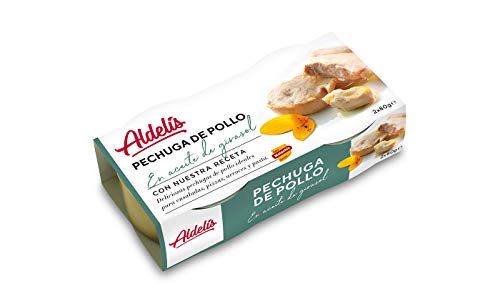 Aldelís Conserva Pollo Aceite Pack 80X2 2 Unidades 160 g Pack de 16