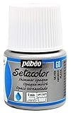 Para su uso en los tejidos Pintura Para Tela Setacolor Plata 45ml
