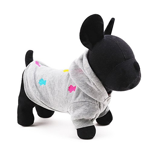 So Beauty Cálido Otoño y Invierno Disfraz de cachorro mascota perro sudaderas con capucha Jumpsuit