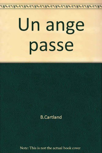 couverture de : Un ange passe