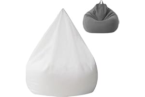 Yuragim Inneröverdrag för Sittsäck XXL 100 x 120 cm, Inre Fodral för Bean Bag Lazy Soffa, Insatsöverdrag för Sittpåse, Ersätt