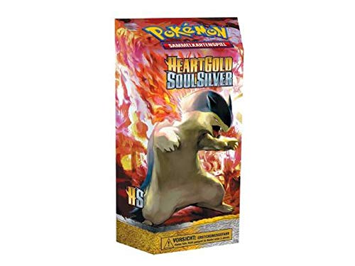 Preisvergleich Produktbild Lively Moments Pokemon Karten HeartGold / SoulSilver Themendeck DE Deutsch Sammelkarten Spielkarten Glut-Funke Tornupto