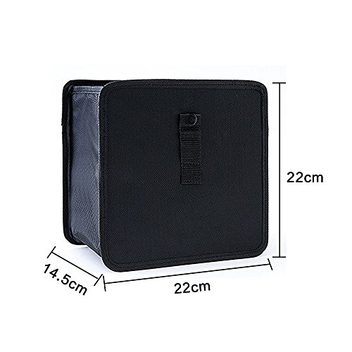 Poubelle de voiture sac de corbeille de voiture pliable imperméable anti-fuite Organiseurs pour voiture. 6.5ltr Contenance