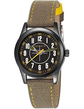 Esprit Jungen Armbanduhr Datum klassisch Quarz Nylon ES103444005