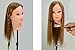 Neverland Beauty 26" 100% High Temperature Fiber hair Hairdressing Training Mannequin Hairdresser Training Heads With Free Clamp For College and Professional Use #613