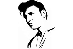 CFSUPPLIES Elvis Airbrush, Wall Art, Paint Stencil, Genuine Mylar Re-Useable 125 mic