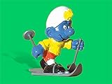 Action-Figur 40205 Superschlumpf Skifahrer Schleich