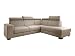 Produktbild Atlantic Home Collection OLAF Ecksofa, Recamiere rechts, Stoff, creme, 270 x 218 x 105 cm