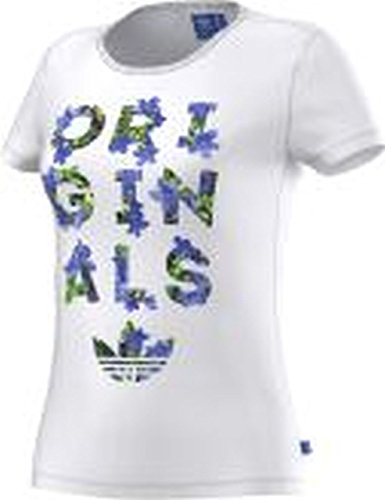 Preisvergleich Produktbild Adidas Trefoil Tee - cwhite, Größe Adidas:34