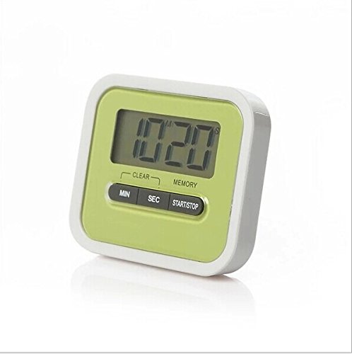Da.Wa Küchentimer Digitale Küche Timer Countdown Zeitmesser Beeper with Magnetic Stand,Grun - 3