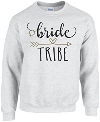 Womens sweatshirt, sweatshirt, bride tribe, bridesmaid, bride to be, wedding, wedding planning, valentines day, gift, gift for her, cute sweatshirt, cute jumper, lounge wear, 10 colours to chose from