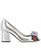Produktbild Gucci Damen 453359B8m608137 Silber Leder Pumps