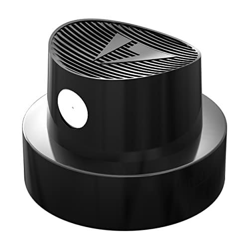 AUPROTEC 10 testine spray di ricambio, per bombolette spray, colore nero/bianco