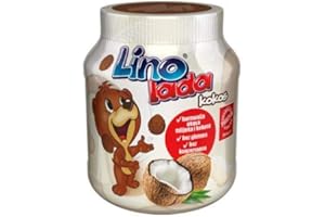 Lino Lada Kokos Brotaufstrich Milch + Haselnuss + Kokos 350g Podravka