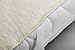 Dormisette Q59: A Molton fibre mattress topper made from twisted Calmuc for mattresses size 90/200 cm, raw white