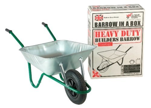 The Walsall Wheelbarrow Company Barril galvanizado, Pneumatic Wheel