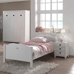 Chambre Fille Complete Contemporaine Stella Plusieurs Dimensions Armoire 3 Portes Lit Simple Amazon Fr Cuisine Maison Chambre Fille Complete Contemporaine Stella Plusieurs Dimensions Armoire 3 Portes Lit Simple Amazon Fr Cuisine Maison