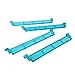 Produktbild Lego Parts: Garage Roller Door Section without Handle (PACK of 4 - Transparent Light Blue) by B&F-BuildPacks