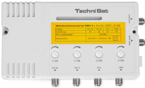 Preisvergleich Produktbild TechniSat 0001 / 3129 Mehrbereichsverstärker MBV 4