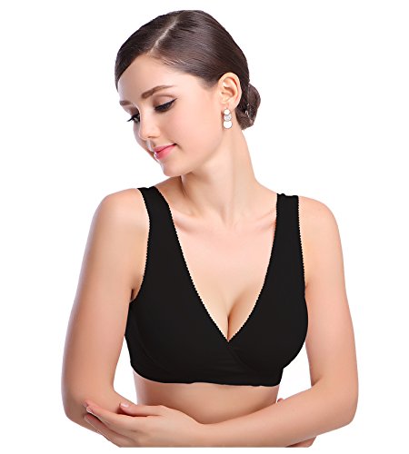 Cimary Women's Nursing Maternity Comfort Sleep Bra