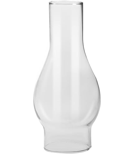 Abat-jour En Verre Transparent Pour Lampe à Huile, Cheminée En Verre De