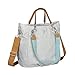 Lassig Green Label Mix 'n Match Diaper Bag Shoulder Bag Handbag Tote-Bag includes Matching Insulated Bottle Holder, wipeable Changing Mat, Stroller Hooks and lots of compartments, has different Colored Straps to Change Length of Bag, Light grey