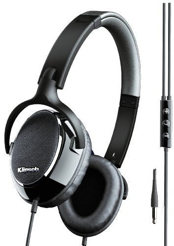 Preisvergleich Produktbild Klipsch Image One Kopfhörer schwarz / silber / leder