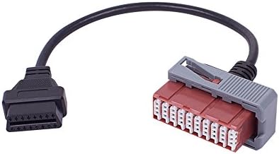 For PEUGEOT/CITROEN 30 Pin PSA 30Pin Male to OBD OBD2 OBDII DLC 16Pin Female for PP2000 Lexia3 Car Diagnostic Tool Adapter