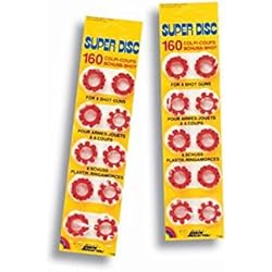 KandyToys Amorces à 8 coups 160 tirs 20 anneaux