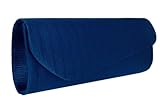 Clutches Edle Damen Abendtasche,Handtasche,Partytasche Blau,Royalblau