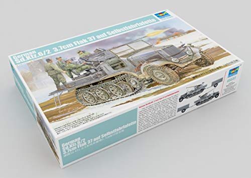Trumpeter 5532 - Maqueta de SD.Kfz 6/2 Flak 37 (Escala 1/35, 3,7 cm)