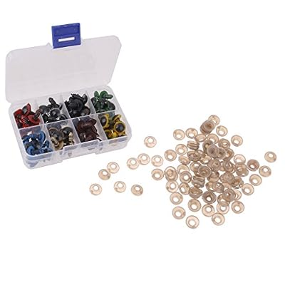 Générique Yeux De Sécurité En Plastique pour DIY poupée Couture - 12mm, 80pcs
