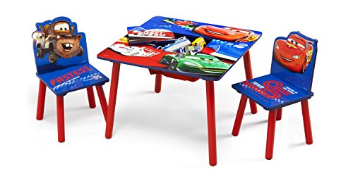 Disney Pixar Cars Storage Table and Chair Set