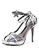 Produktbild Leg Avenue Starlight Riemchen Sandalette - silber - 40