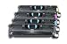 Produktbild 4x Toner SET (BK,C,M,Y) MULTIPACK kompatibel zu HP Color Laserjet 2550 / 2550 L / 2550 LN / 2550 N / 2800 Series / 2820 / 2820 AIO / 2840 / 2840 AIO, 1x black / schwarz, 5.000 Seiten, 1x rot / magenta, 1x blau / cyan, 1x gelb / yellow, für je 4.000 Seiten, ersetzt Q3960A, Q3961A, Q3962A, Q3963A, 60A, 61A, 62A, 63A, 122A