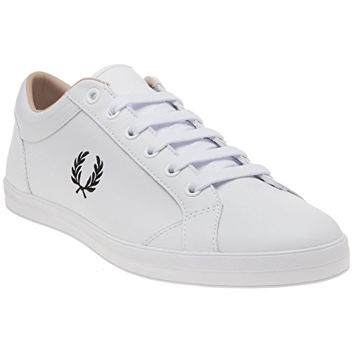 Fred Perry Baseline Leather White B3058100, Basket - 43 EU