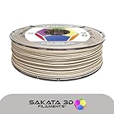Color Arce - Maple SAKATA 3D - 450g de Filamento PLA 1.75MM, PLA Texturizdo madera/Color Arcepara impresoras y pluma 3D. Fabricado en España (Arce - textura de madera)
