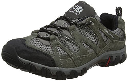 Karrimor Supa Low 4, Zapatillas de Senderismo para Hombre, Gris (Dark Grey), 43.5 EU