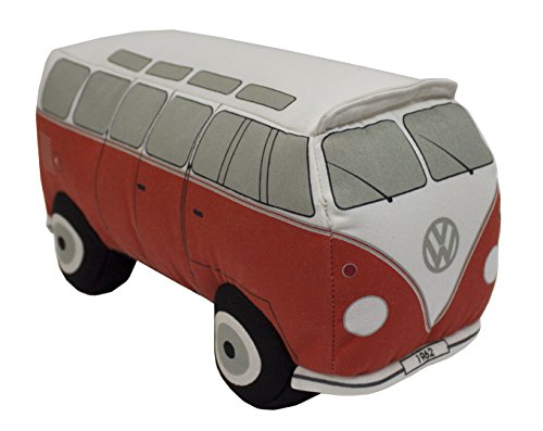 VOLKSWAGEN Offiziell lizenzierte 3D: Kissen, gefüllt, 70% Polyester/30% Baumwolle, rot