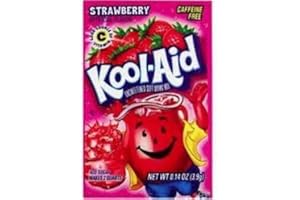 Kool Aid STRAWBERRY sachets 6.5g pack of 6