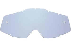 SeeCle Compatible pour 100% Mercury/Racecraft/Strate/Lunettes précises Masque Hz Signatures Jaune Gold Cross/Enduro/Quad Homme (Paquet de 1)